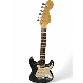 Used Squier Affinity Stratocaster Black Solid Body Electric Guitar