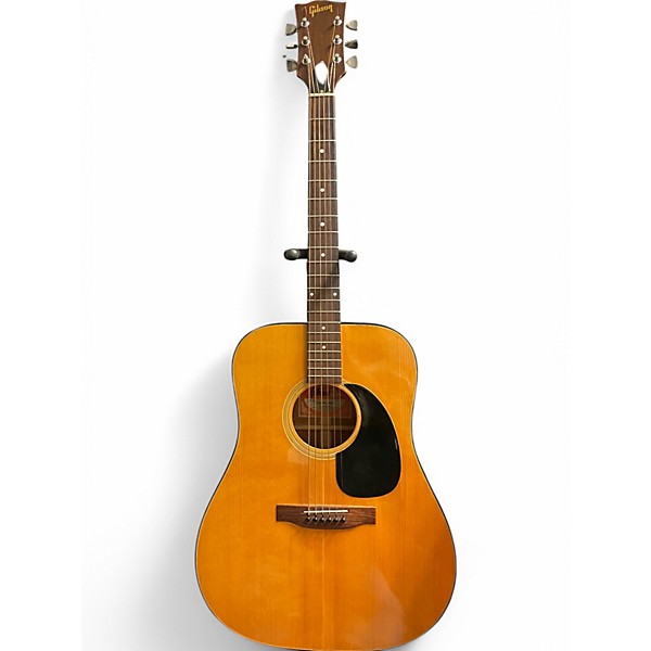 Vintage 1970s Gibson J50 Natural Acoustic Guitar