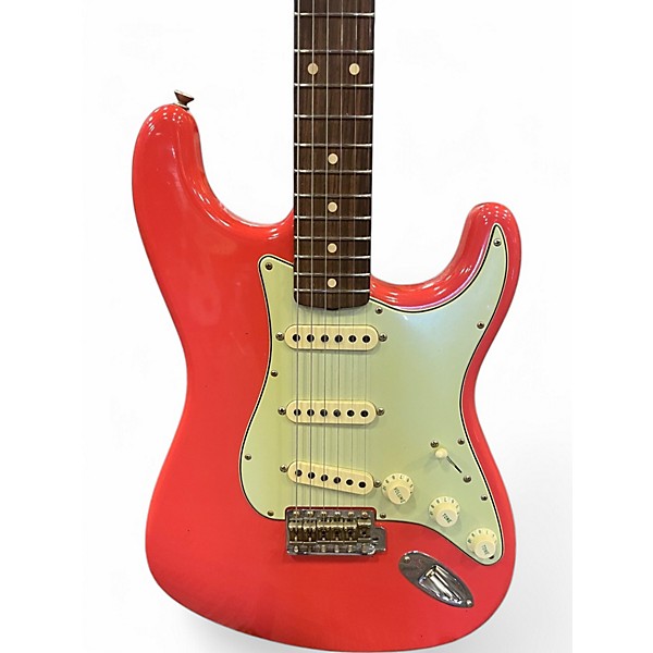 Used 2023 Fender Willcutt True '62 Stratocaster Fiesta Red Solid Body Electric Guitar