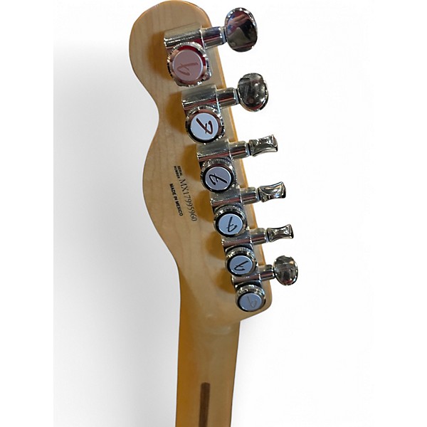 Used Fender Deluxe Nashville Telecaster White Solid Body Electric Guitar