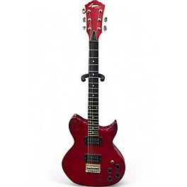 Used Lyon DC Dakota Red Solid Body Electric Guitar