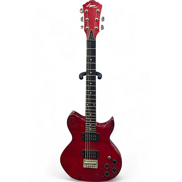 Used Lyon DC Dakota Red Solid Body Electric Guitar