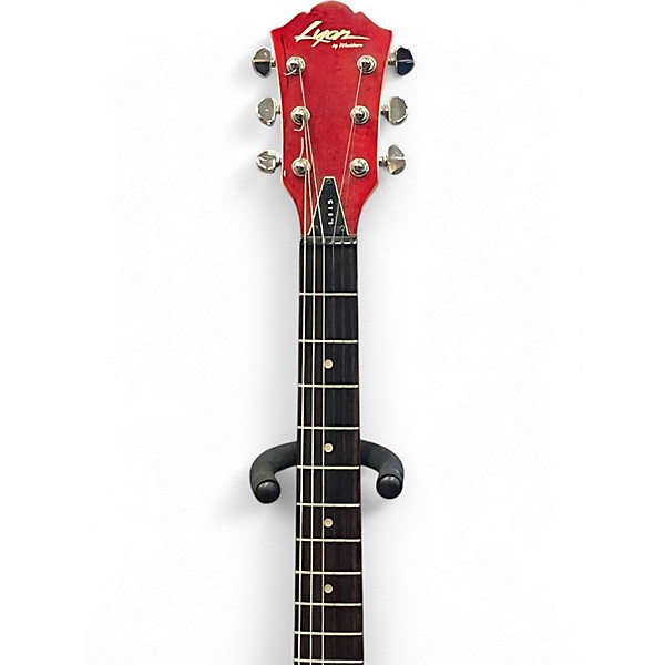 Used Lyon DC Dakota Red Solid Body Electric Guitar