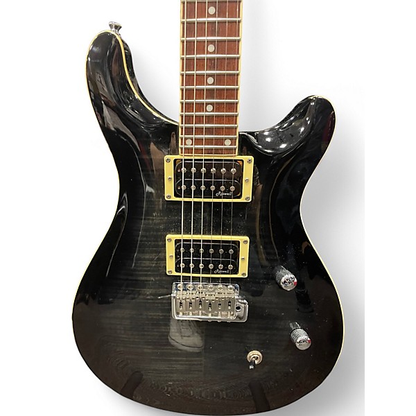 Used Harley Benton CST-24T Charcoal Burst Solid Body Electric Guitar