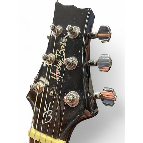 Used Harley Benton CST-24T Charcoal Burst Solid Body Electric Guitar