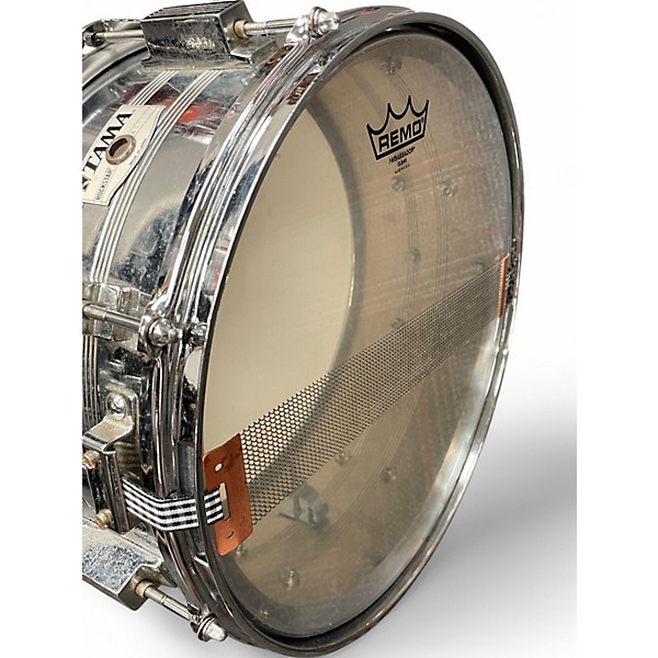 Used TAMA 6X14 Rockstar Series Snare Silver Drum