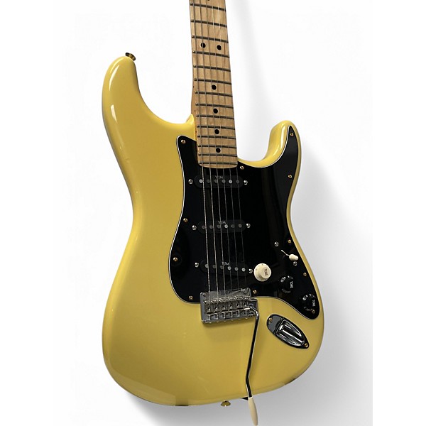 Used Fender Player Stratocaster Cream Solid Body Electric Guitar