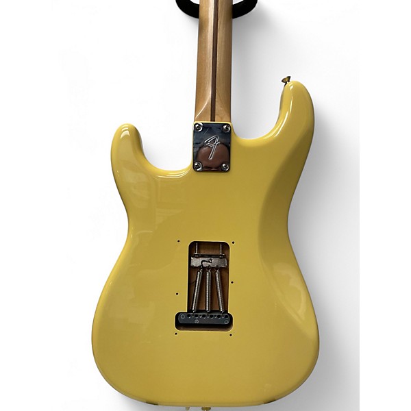 Used Fender Player Stratocaster Cream Solid Body Electric Guitar