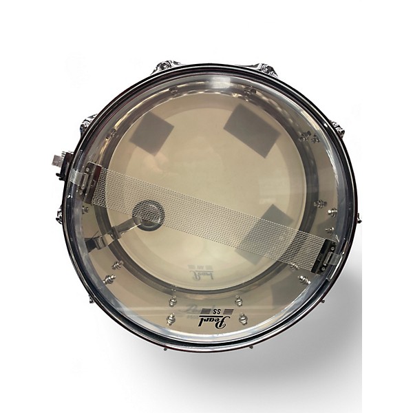 Used Pearl 5.5X14 Steel Snare Chrome Drum