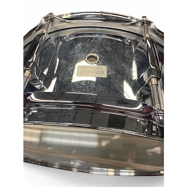 Used Pearl 5.5X14 Steel Snare Chrome Drum