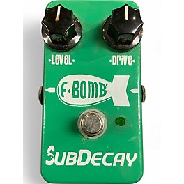 Used Subdecay F BOMB Effect Pedal