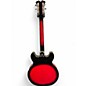 Vintage 1960s Univox Coily Red Burst Hollow Body Electric Guitar
