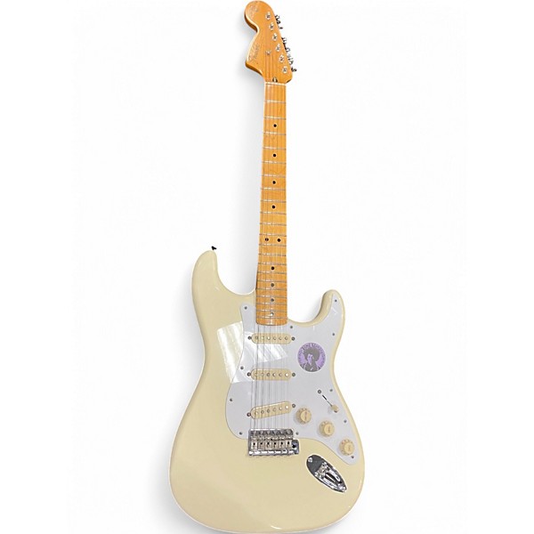 Used 2006 Fender Reverse Headstock Stratocaster Olympic White Solid Body Electric Guitar,Specials : American Fashion Style Bags On Sale