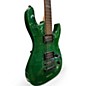 Used ESP ltd h-100fm green Solid Body Electric Guitar