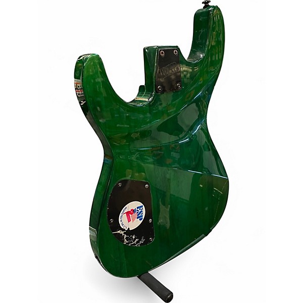 Used ESP ltd h-100fm green Solid Body Electric Guitar
