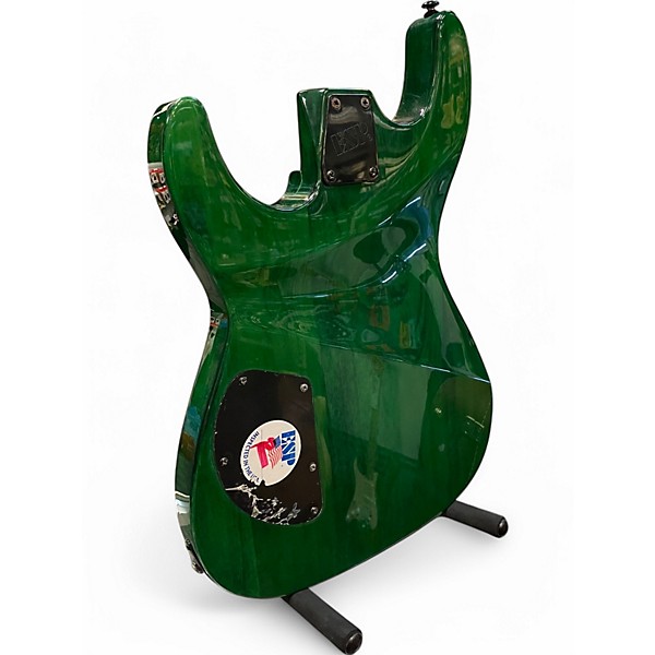 Used ESP ltd h-100fm green Solid Body Electric Guitar