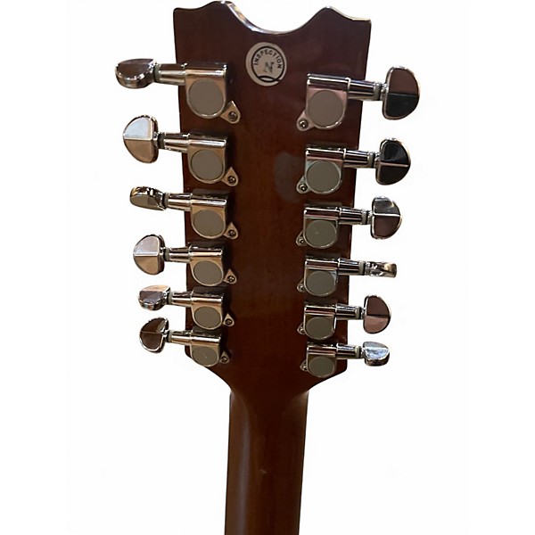 Used Dean AQA EXOTICA 12 QUILTED ASH 12 String Acoustic Electric Guitar