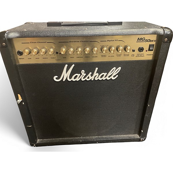 Used Marshall MG50DFX 1x12 50W Guitar Combo Amp