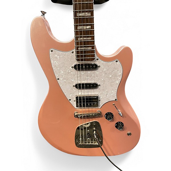 Used Guild SURFLINER DELUXE Pink Solid Body Electric Guitar