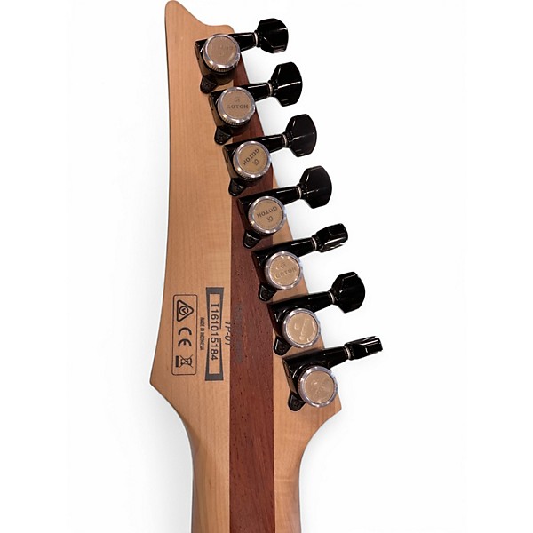 Used Ibanez RGDIX7MPB Surreal Blue Burst Solid Body Electric Guitar