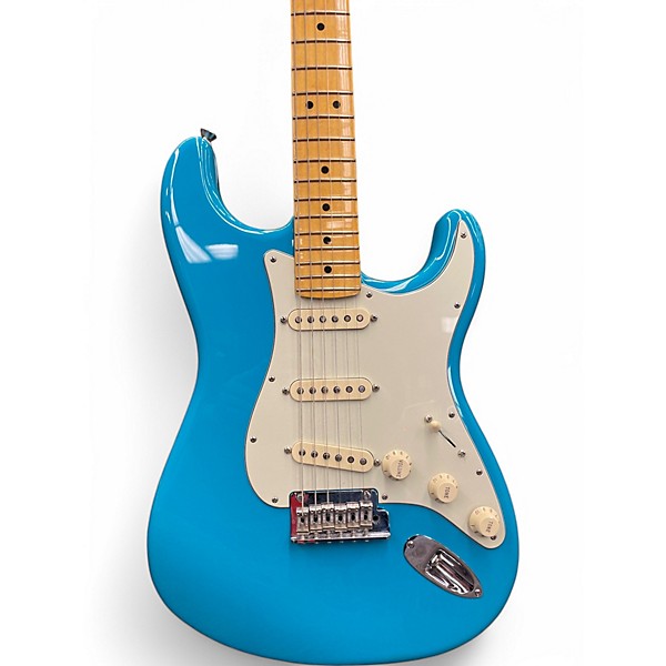 Used Fender American Professional II Stratocaster miami blue Solid Body Electric Guitar