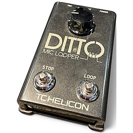 Used TC Helicon DITTO MIC LOOPER  Pedal