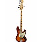 Used 2019 Fender American Elite Jazz Bass 5 String 2 Tone Sunburst Electric Bass Guitar thumbnail