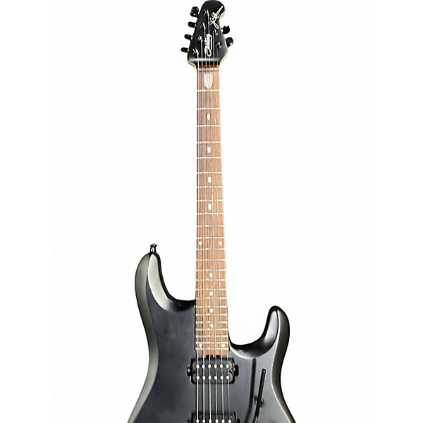 Used Sterling by Music Man jp60 Black Solid Body Electric Guitar