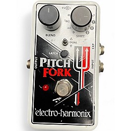 Used Electro-Harmonix Pitch Fork Polyphonic Pitch Shifting Effect Pedal