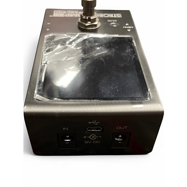 Used Peterson strobo stomp hd Tuner Pedal