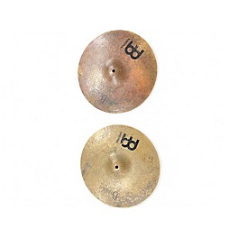 Used MEINL 14in Byzance Dark Hi Hat Pair Cymbal