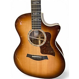 Used 2022 Taylor 414CE V-Class Shaded Edge Burst Acoustic Electric Guitar
