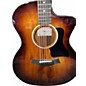 Used Taylor 224CEKDLX EDGE BURST Acoustic Electric Guitar