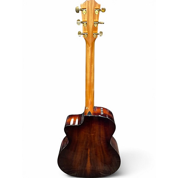 Used Taylor 224CEKDLX EDGE BURST Acoustic Electric Guitar