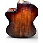 Used Taylor 224CEKDLX EDGE BURST Acoustic Electric Guitar