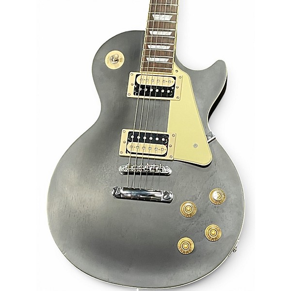 Used Epiphone Les Paul Classic Black Solid Body Electric Guitar