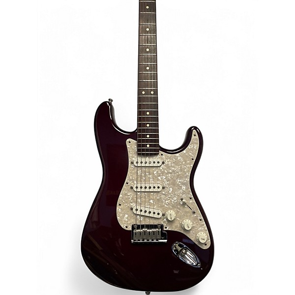 Used Fender American Standard Telecaster Maroon Solid Body Electric Guitar