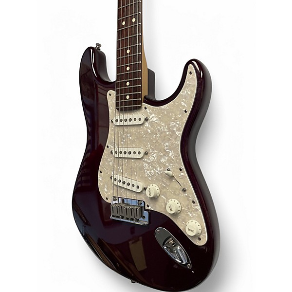 Used Fender American Standard Telecaster Maroon Solid Body Electric Guitar