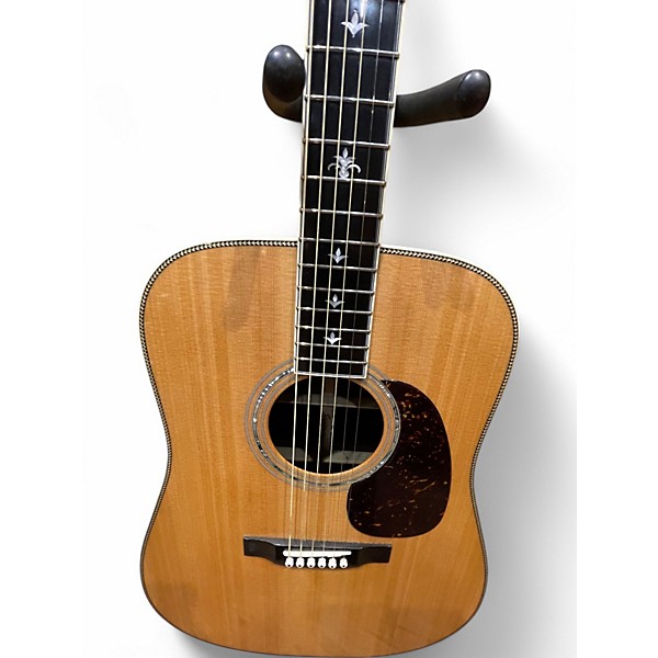 Used Eastman DT30D Natural Acoustic Guitar