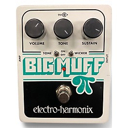 Used Electro-Harmonix Big Muff Tone Wicker Distortion Effect Pedal