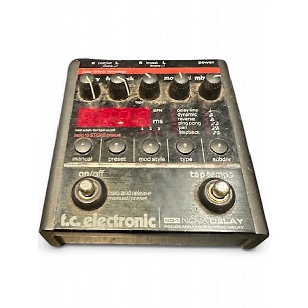 Used TC Electronic ND1 Nova Delay Effect Pedal