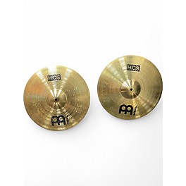 Used MEINL 14in HCS Hi Hat Pair Cymbal