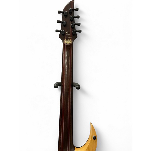 Used Schecter Guitar Research DIAMOND SERIES KM7-MKIII BLUE CRIMSON Solid Body Electric Guitar