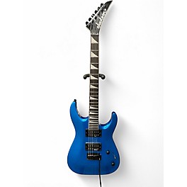 Used Jackson JS22 Dinky Blue Solid Body Electric Guitar