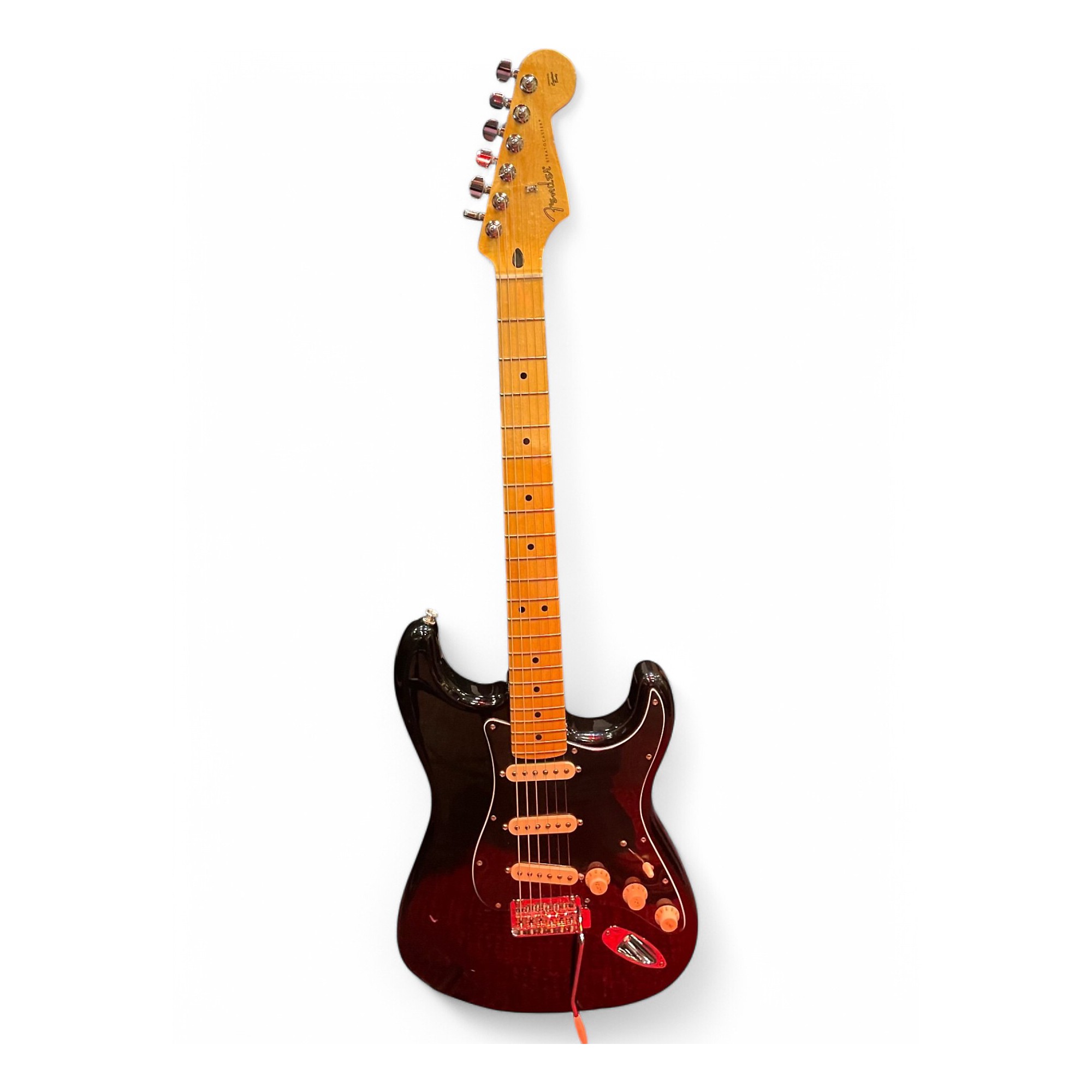 Used Fender Used 2021 Fender Player Stratocaster Black Solid