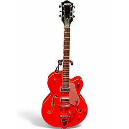 Used 2010s Gretsch Guitars G5420T Electromatic Orange Hollow Body Electric Guitar