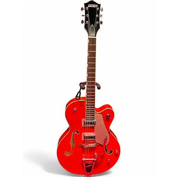 Used 2010s Gretsch Guitars G5420T Electromatic Orange Hollow Body Electric Guitar