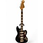 Used 2023 Squier Vintage Modified Bass VI Black Electric Bass Guitar thumbnail