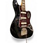 Used 2023 Squier Vintage Modified Bass VI Black Electric Bass Guitar