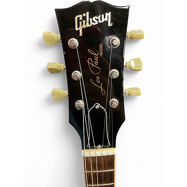 Used 2004 Gibson Les Paul Standard Premium Plus Cherry Sunburst Solid Body Electric Guitar